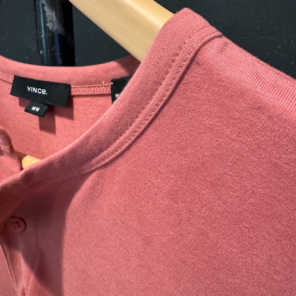 Vince Short Sleeve Henley - Picture 2 of 8